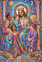 Jesús Rey y Niños en Trono