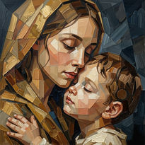 Niño Jesús y María...