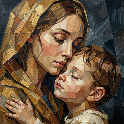 Niño Jesús y María...