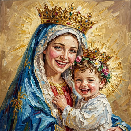 Niño Jesús y María...