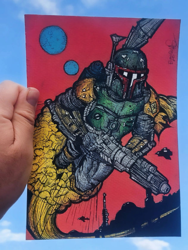 BoBA FETT BUSCANDO