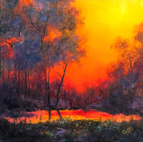 Paisaje Atardecer
