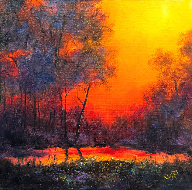 Paisaje Atardecer