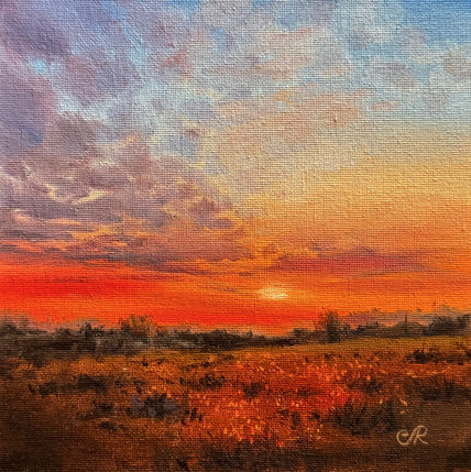 Paisaje Atardecer