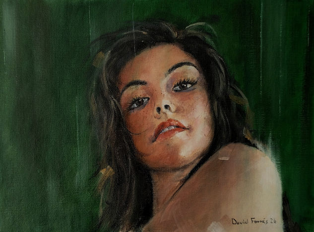 Modelo 01 2026 Óleo Lienzo Retrato