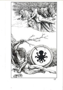 Heracles tras matar...