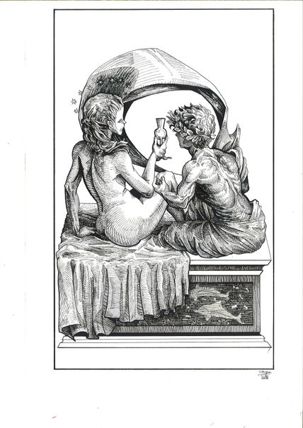 Baco y Ariadna