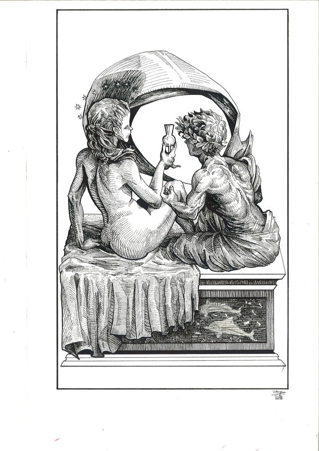 Baco y Ariadna