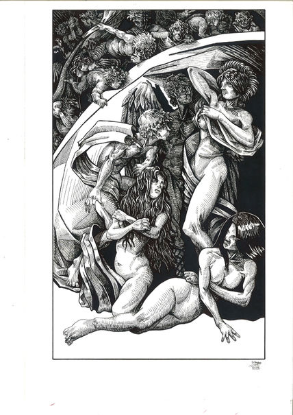 Eolo y las ninfas...