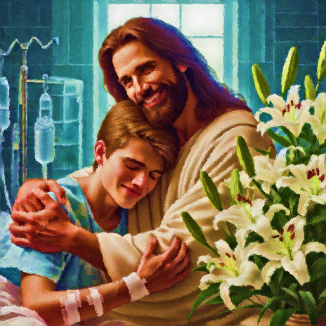 Jesús Abrazando a...