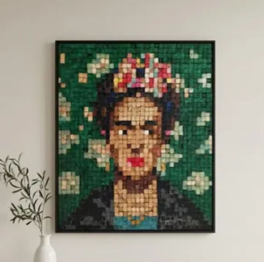 Frida Kahlo pixel art