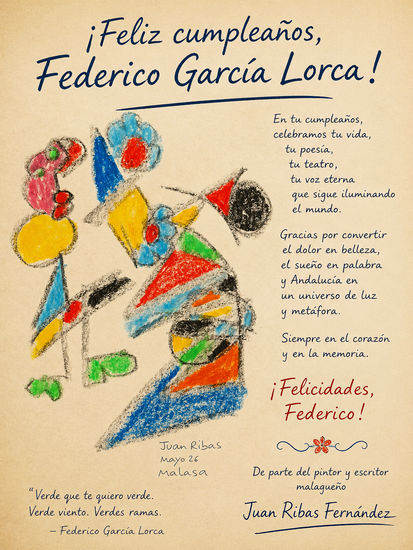 Homenaje a Federico García lorca 