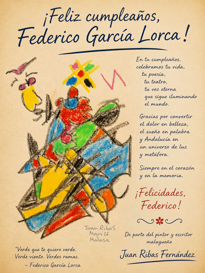 Federico García lorca homenaje 