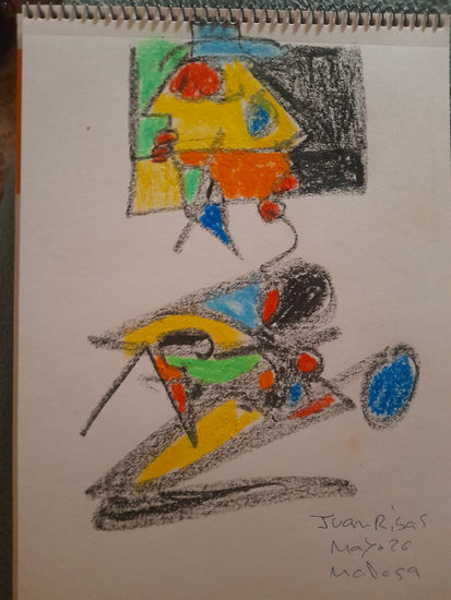 Mi hermano Oscar Ribas Fernández Mixed Media