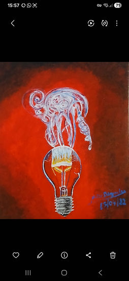 " LA IDEA " Media Mixta Lienzo Otros
