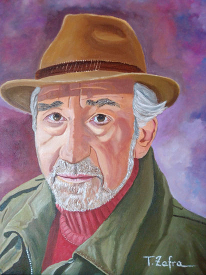 JOSÉ SACRISTÁN Óleo Lienzo Retrato