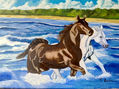 CABALLOS EN EL MAR