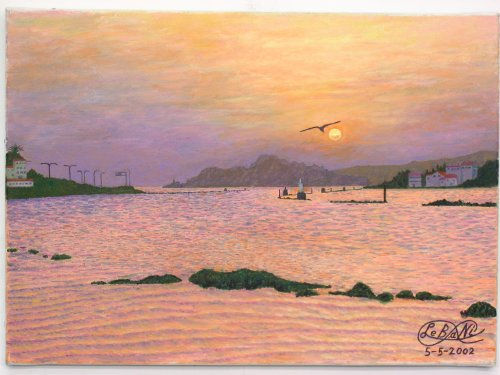 Ria de Marin po la noite