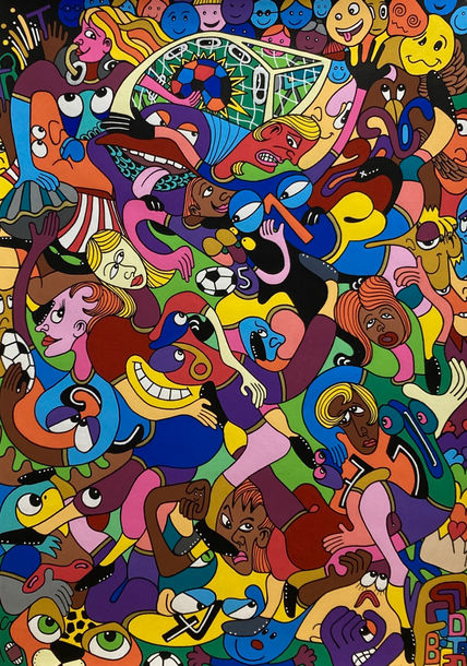 “ Gol de colorés “