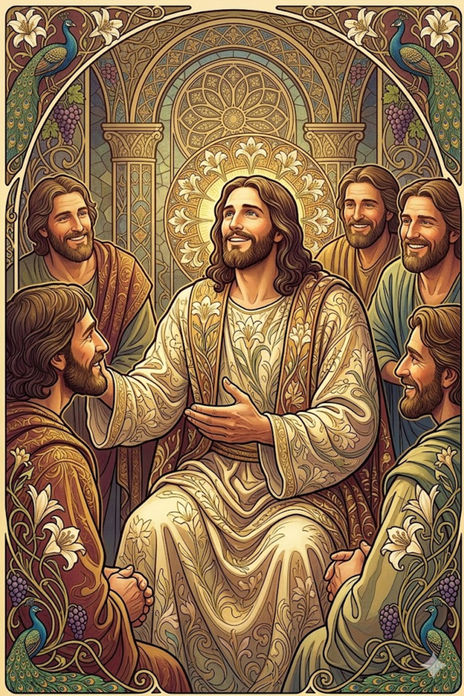 Jesús Charlando con...