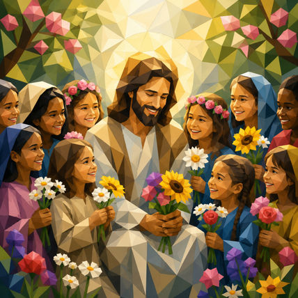 Jesús con Niños y...