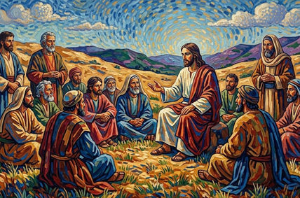 Jesús Predicando a...