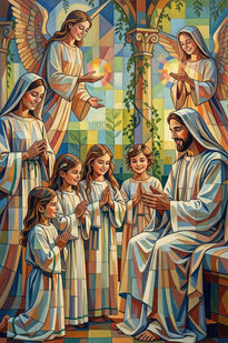 Jesús con Ellas a...