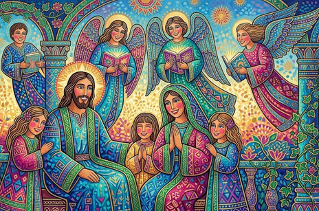 Jesús y Ellas a la...
