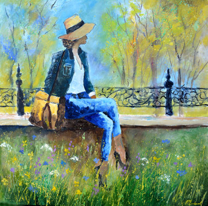 Waiting for someone