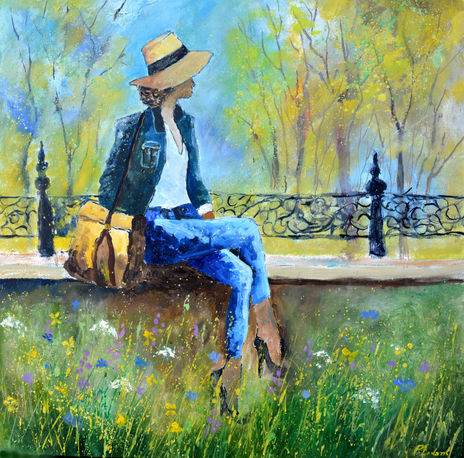 Waiting for someone