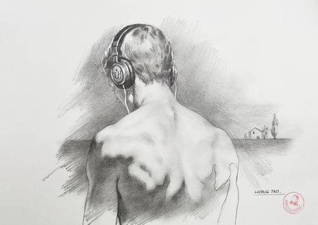 The Man Listening...
