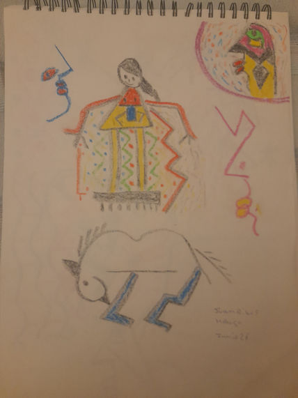 Aida y su caballo