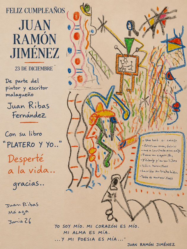 Homenaje a Juan ramón Jiménez de platero y yo