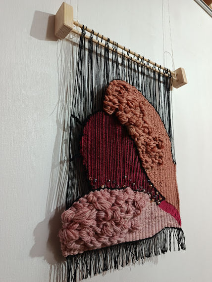 Rosa sobre negro