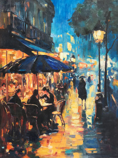 Night 1578 Acrylic Canvas Landscaping