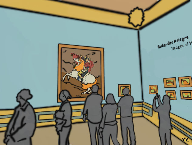 Obra Napoleón en un museo de Viena 