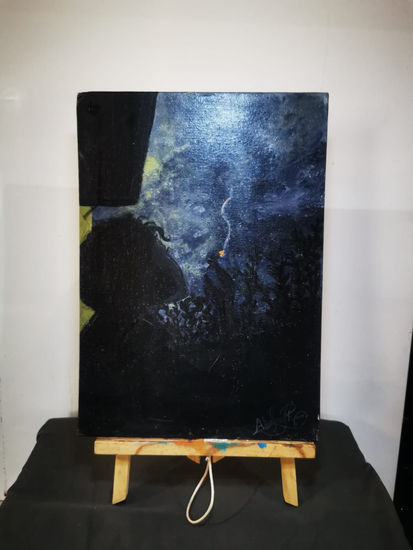 VENI MIRA-NAFTA Acrylic Canvas Figure Painting