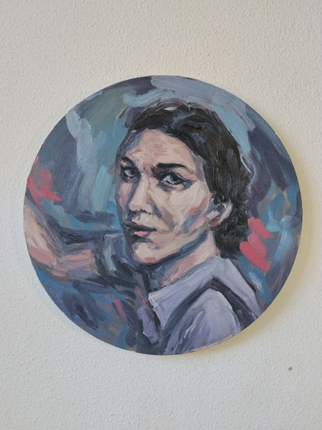 La pintora