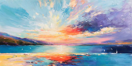 Sunraise on ocean 1489