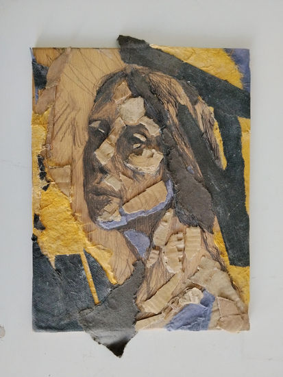 Desorientada. Serie Impulsos (2025-2026) Panel Portrait