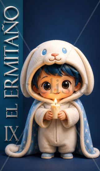 IX. EL ERMITAÑO. TAROT XICOTET D´ENCANT 
