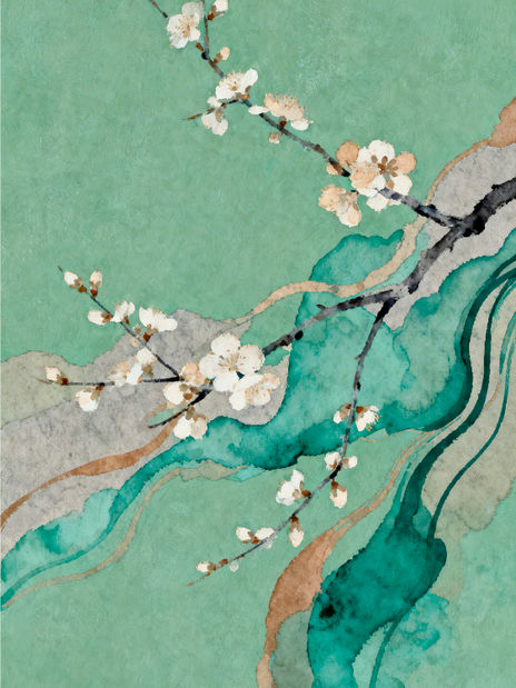 Almendro en flor