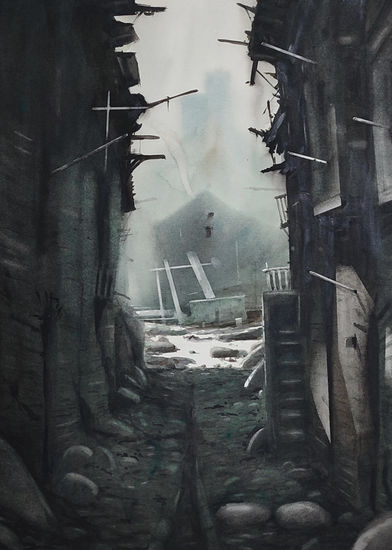 Derrumbes Watercolour Paper Landscaping