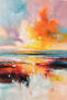 Sunraise on ocean 1589