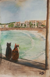 A vista de gato