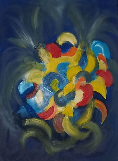 Arlequines. Oleo sobre tela Óleo Tela Otros