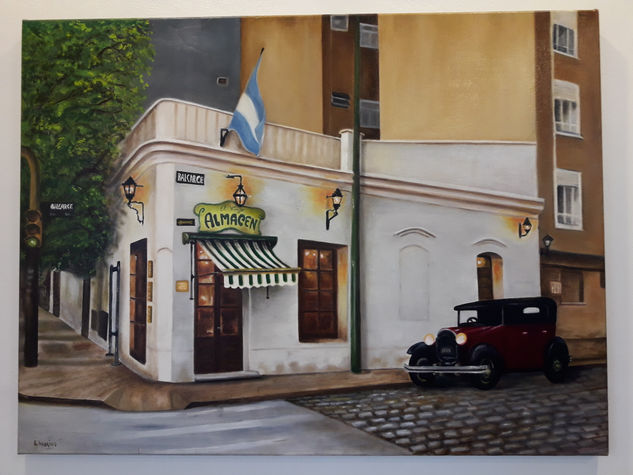 El Viejo Almacén Oil Canvas Landscaping