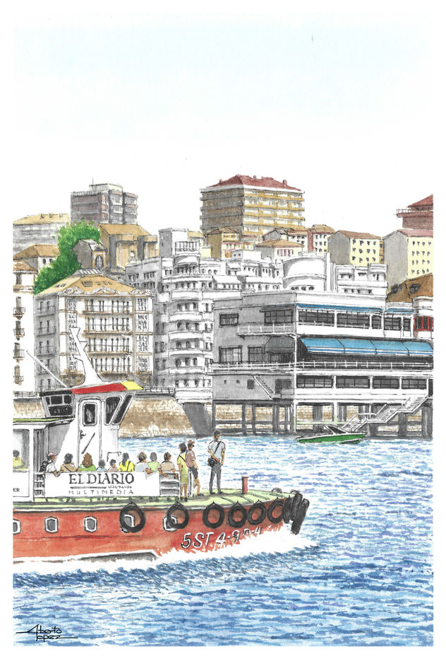 Santander, desde la bahía
