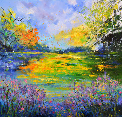 Colourful waters