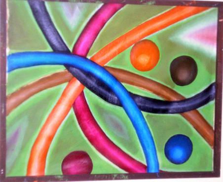 Fantaseando Ideas Oil Canvas Figure Painting